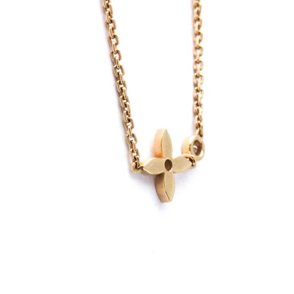 Louis Vuitton Pendentif Monogram Idylle Q93281 Pink Gold (18K) Diamond Women'... - Picture 3 of 10